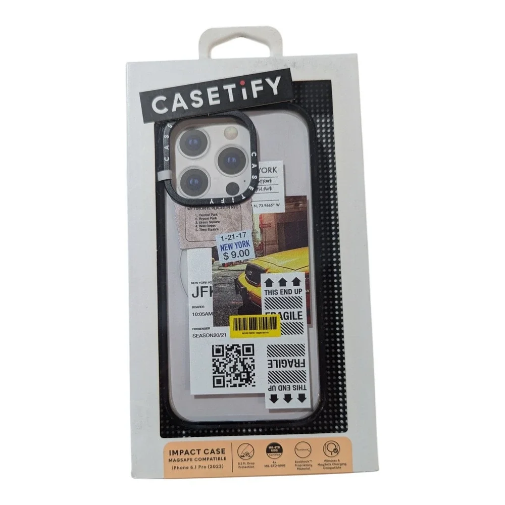 M1-O CASETiFY Impact MagSafe‎ Case for Apple iPhone 15 Pro - New York
